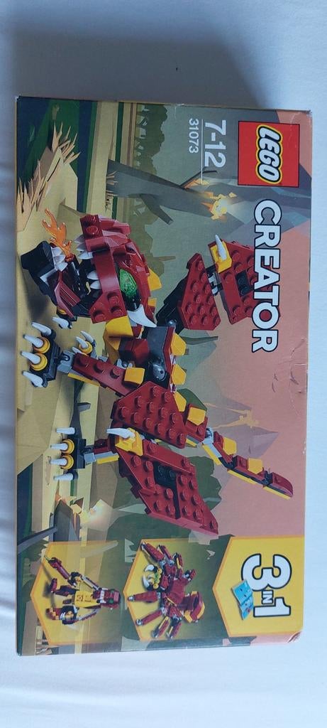 Lego Creator 31073 Mythische Wezens, Ophalen of Verzenden, Nieuw, Complete set, Lego