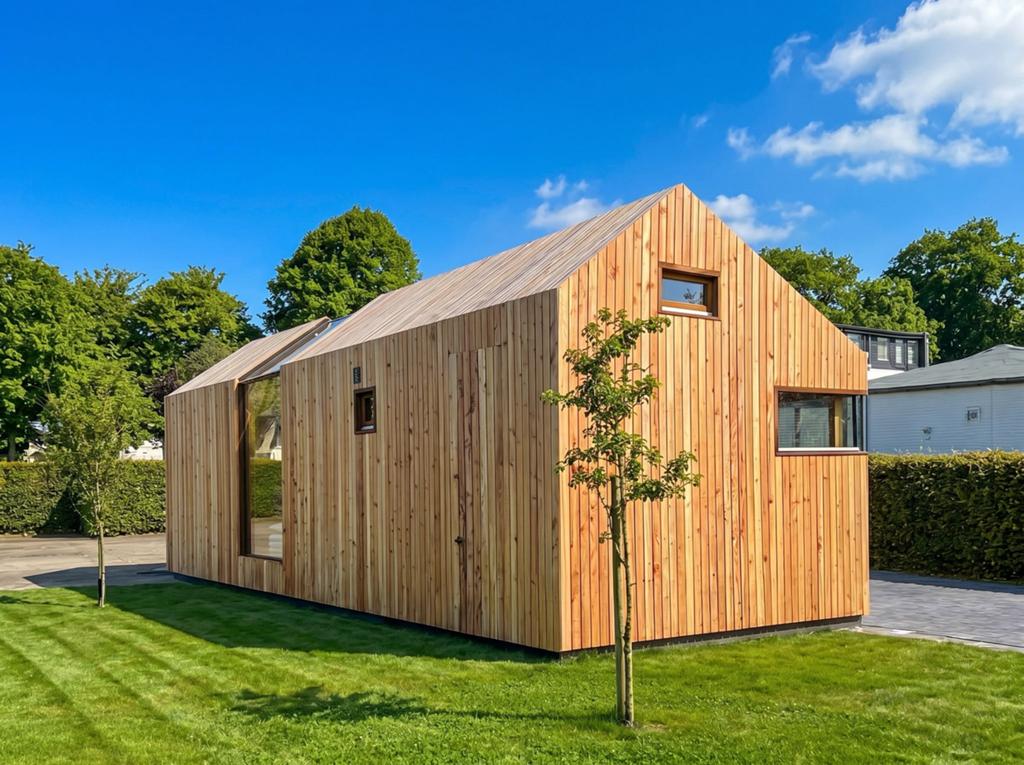 Tiny house / mantelzorg / thuiskantoor, Huizen en Kamers, Recreatiewoningen te koop