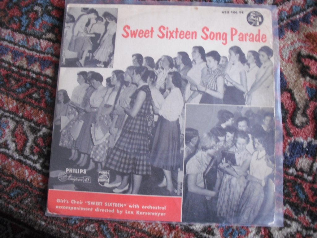 Ep Sweet Sixteen - Sweet Sixteen Song Parade (nl), Cd's en Dvd's, Ophalen of Verzenden, Gebruikt, 12 inch, Levenslied of Smartlap