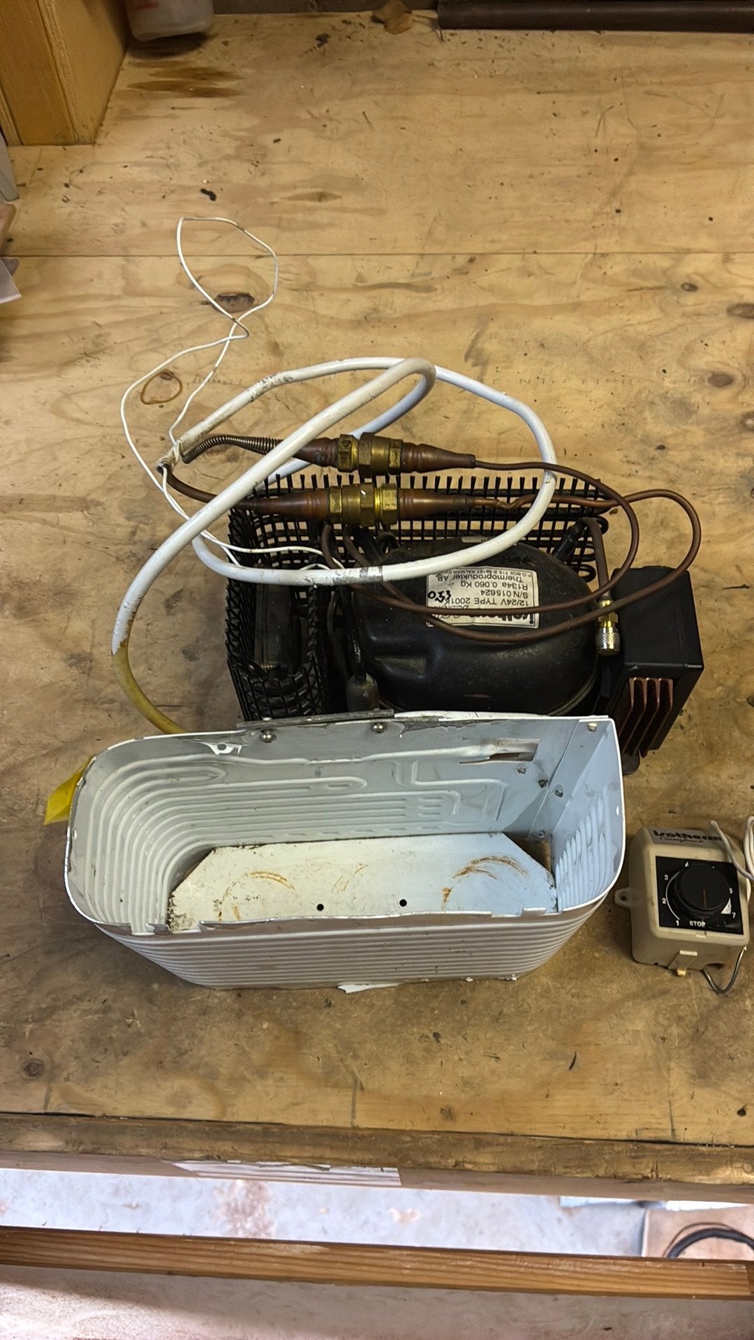 Koelunit isotherm GE80 compleet, Ophalen of Verzenden, Zo goed als nieuw, Motor en Techniek, Zeilboot of Motorboot