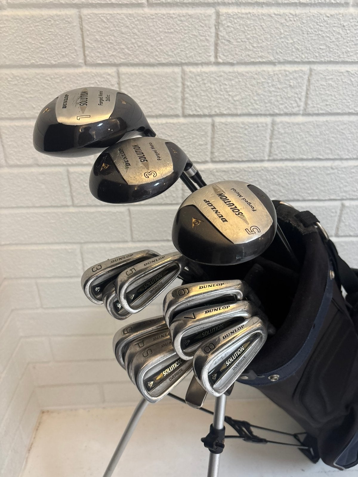 Dunlop Solution Heren Golfset | Compleet!, Set, Dunlop, Ophalen of Verzenden, Zo goed als nieuw