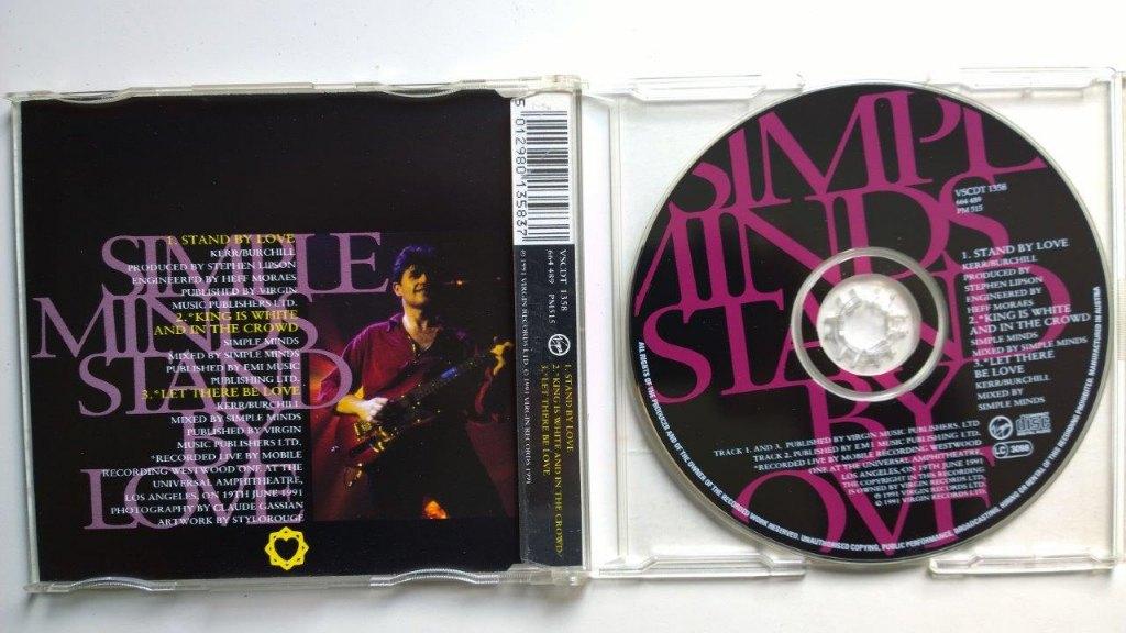 Simple Minds - Stand By Love, Ophalen of Verzenden, Zo goed als nieuw, Pop