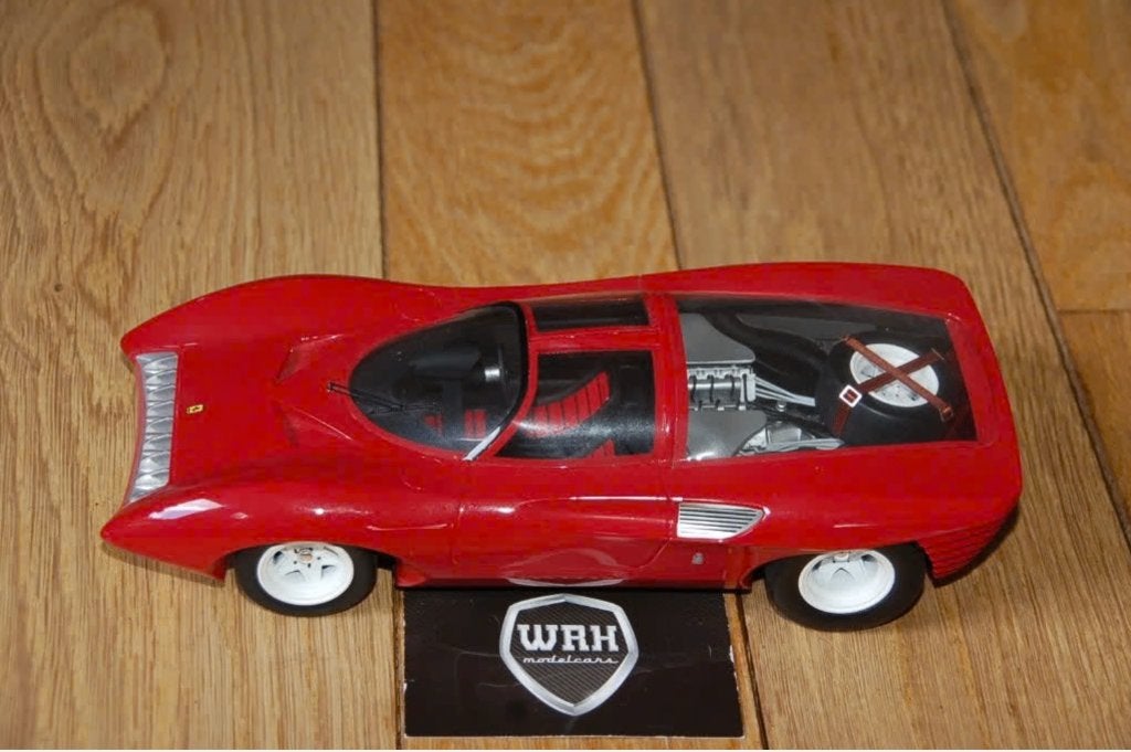 1:18 FERRARI 250 P5 red TECNO resin ZIE INFO no box WRH, Hobby en Vrije tijd, Modelauto's | 1:18, Verzenden, Zo goed als nieuw