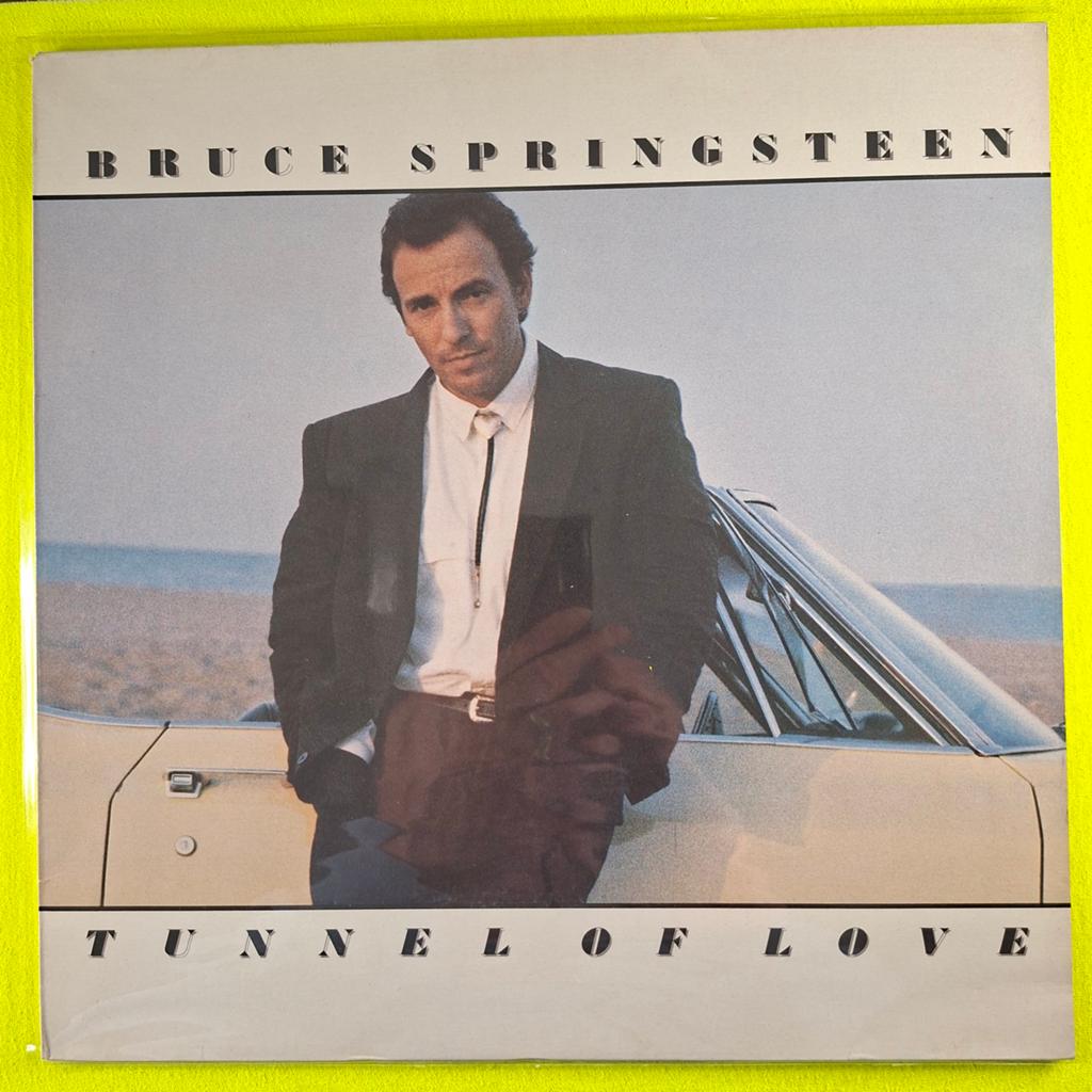 Bruce Springsteen Tunnel Original Press lp., 1980 - 1989, Ophalen of Verzenden, Zo goed als nieuw, Inclusief binnenhoes