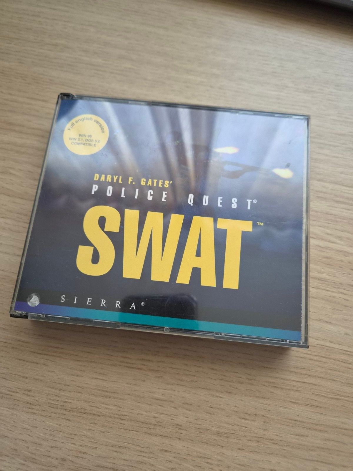 Retro PC Game: Police Quest SWAT (1995, Sierra) – Complete 4, 1 speler, Ophalen of Verzenden, Zo goed als nieuw, Vanaf 12 jaar