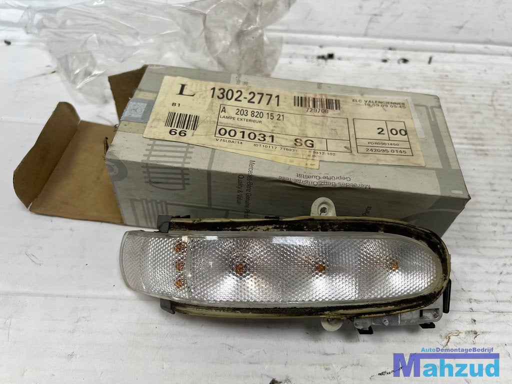 MERCEDES C KLASSE W203 Knipperlicht spiegel links rechts, Gebruikt, Mercedes-Benz AG, Mercedes-Benz, Ophalen of Verzenden