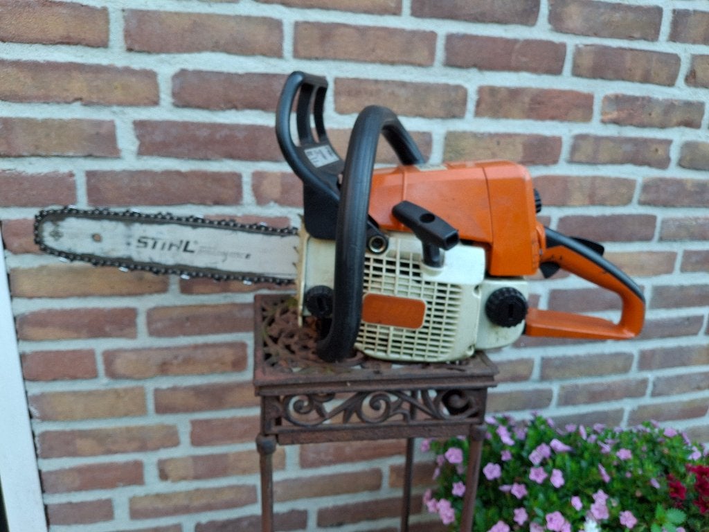 Stihl MS 021 , Stihl 021 . 35 cm zaagblad, Ophalen of Verzenden, Gebruikt, Stihl