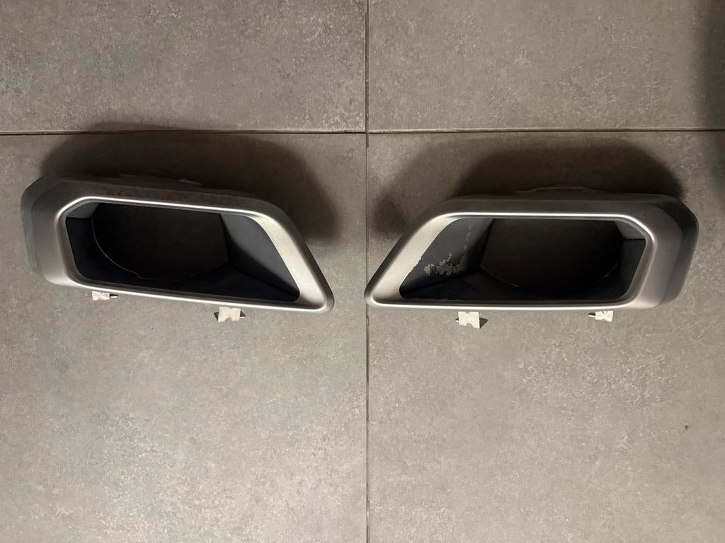 BMW X5 OEM uitlaat covers / sierstukken, Ophalen of Verzenden, Gebruikt, BMW
