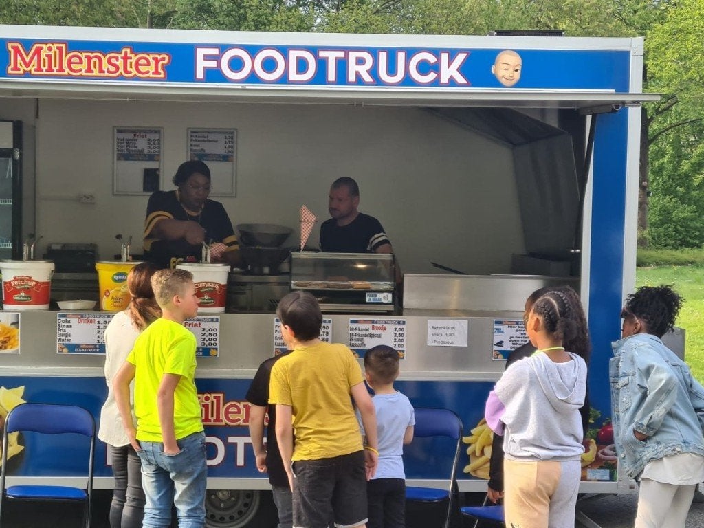 snackwagen aanhuis  bedrijf  prive    school enzo, Ophalen of Verzenden, Nieuw, Verjaardag
