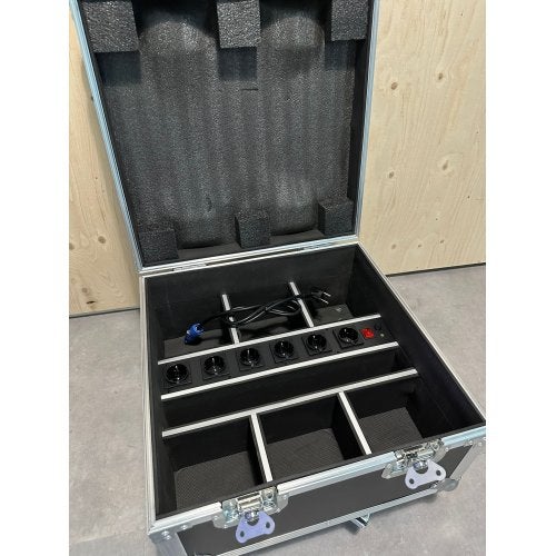 Set van 6 DJLicht uplichts inclusief oplaadbare flightcase, Geluidgestuurd, ., Nieuw, Ophalen of Verzenden