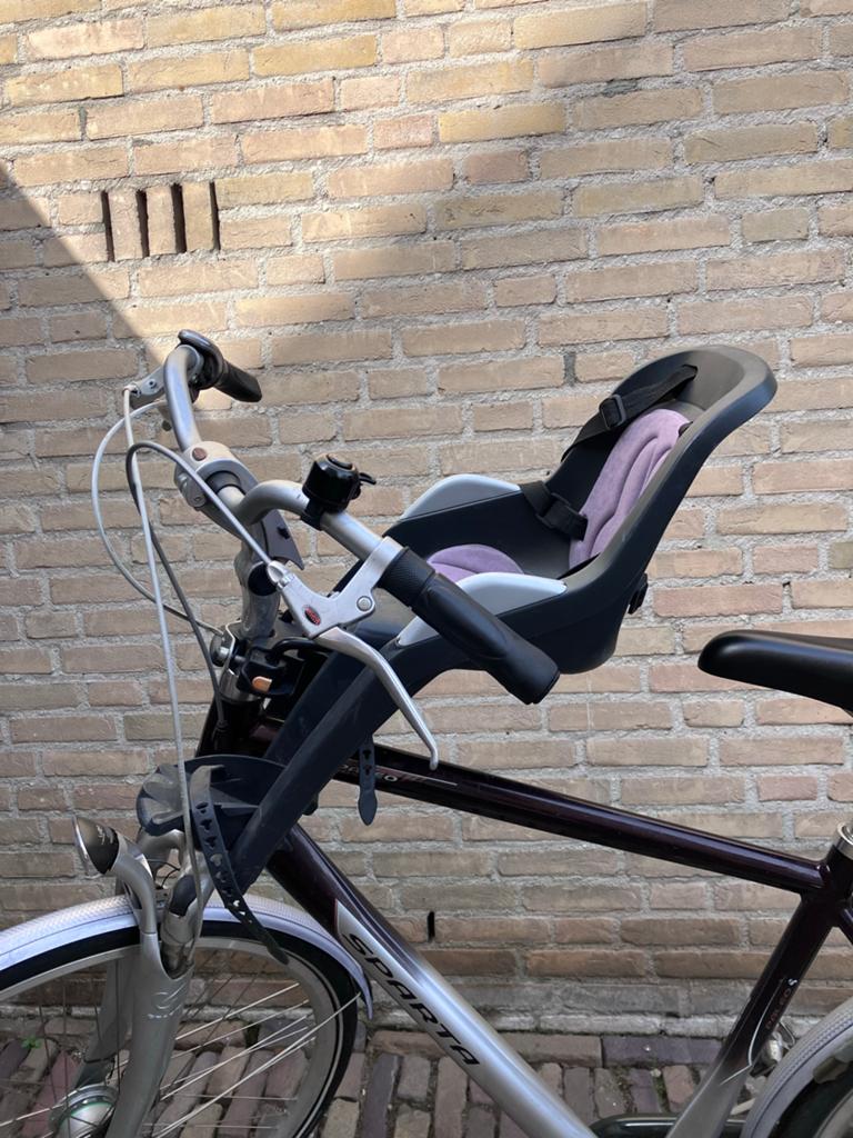 GMG Yepp Mini fietsstoeltje voor, 0 t/m 18 kg, Voorzitje, Ophalen of Verzenden, Gebruikt