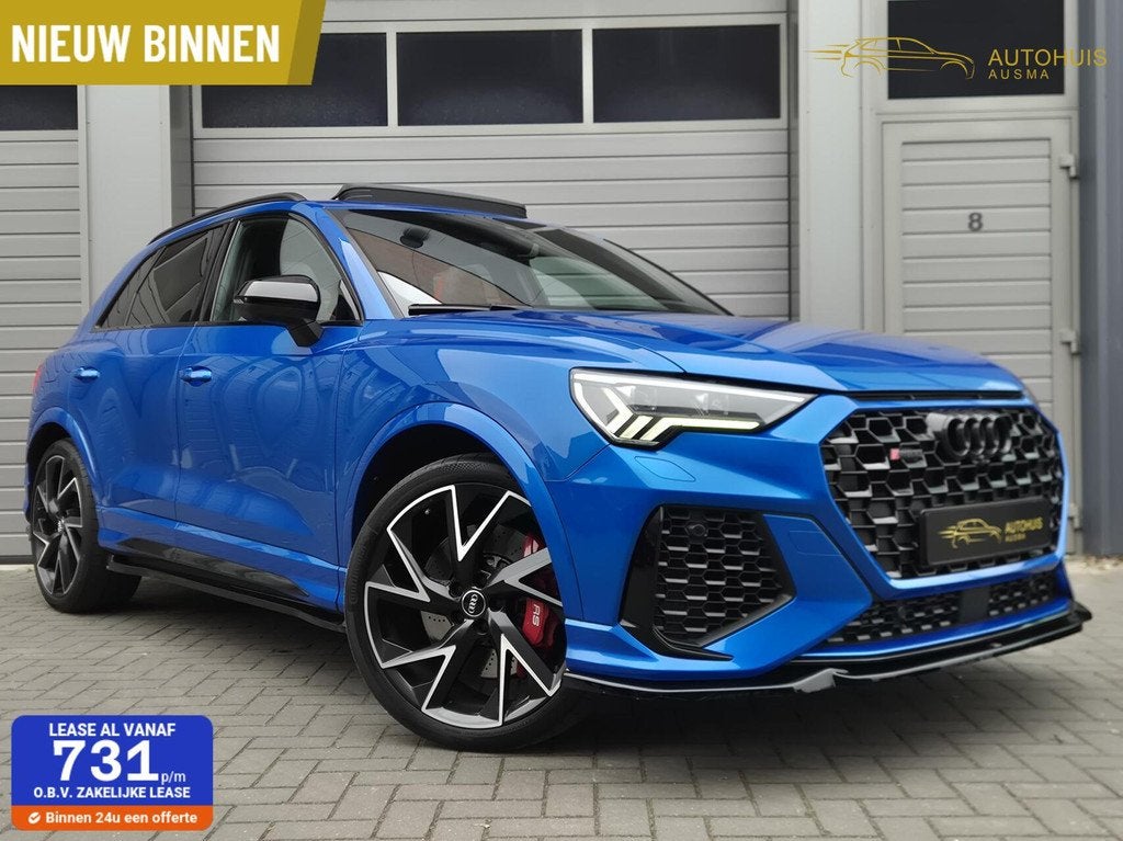 Audi RS Q3 2.5 TFSI 400PK/Pano/B&O/RS-Zetels/ACC/Maxton/360/, Auto's, Automaat, Gebruikt, Met garantie (alle), Bedrijf