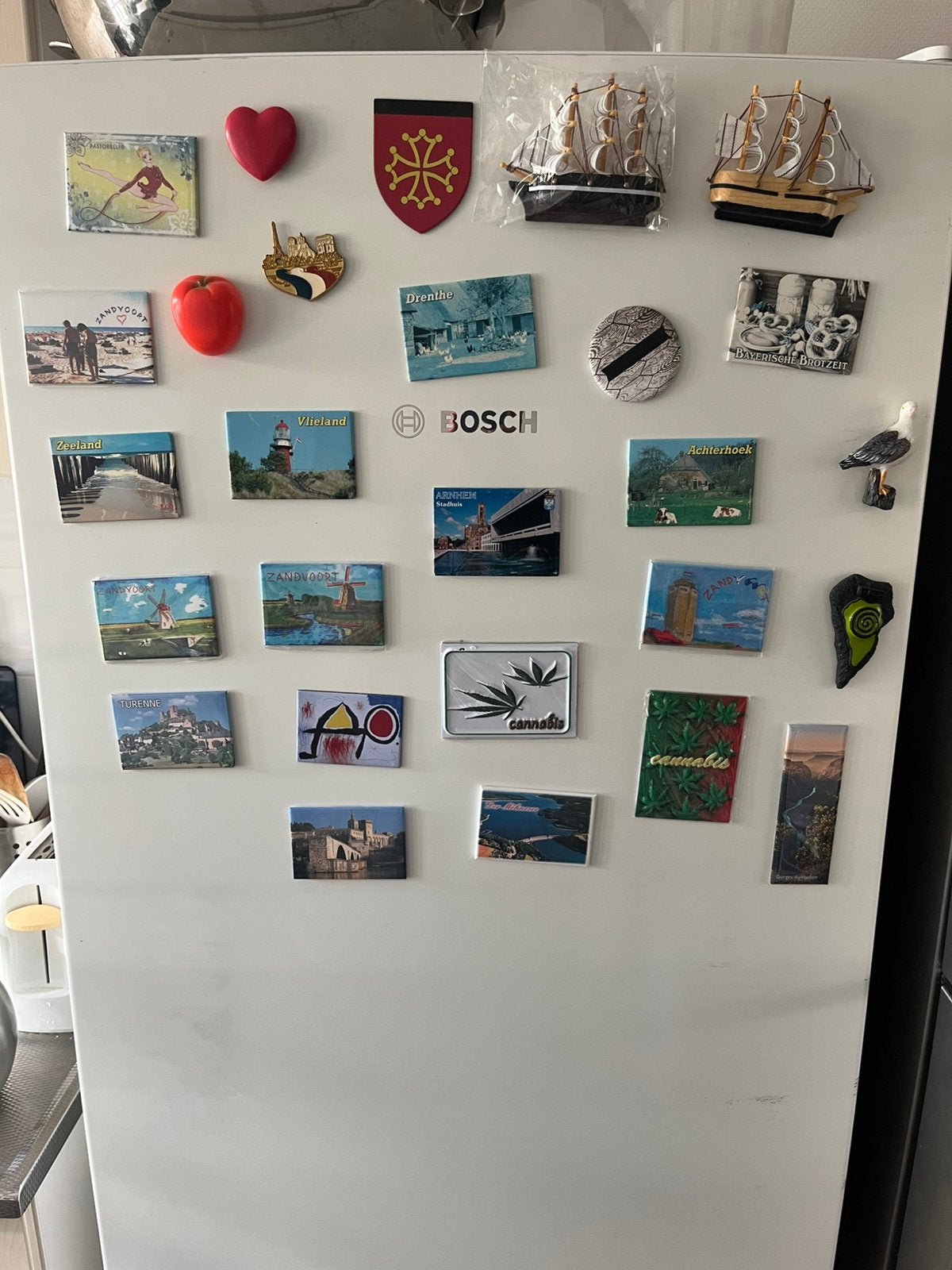 Verzameling magneetses. Koolkaestmagneet., Ophalen of Verzenden, Overige