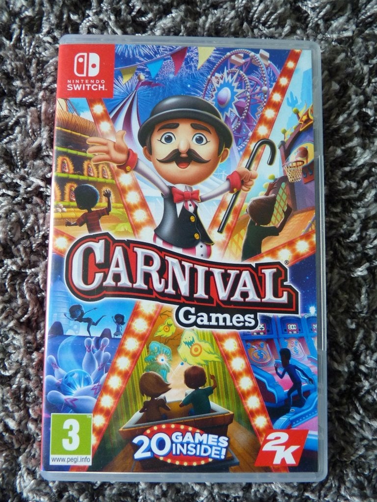 Carnival Games Nintendo Switch 1&2, Overige genres, Ophalen of Verzenden, Zo goed als nieuw, 3 spelers of meer