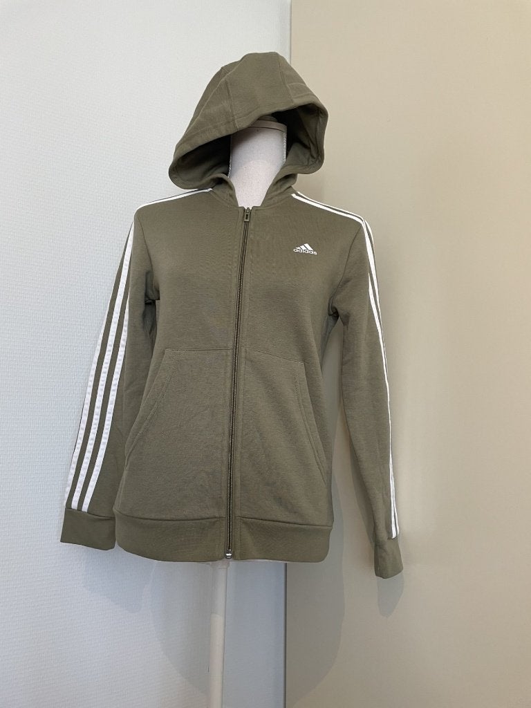Groen vest Adidas, Kinderen en Baby's, Kinderkleding | Maat 152, Adidas, Jongen of Meisje, Trui of Vest, Nieuw