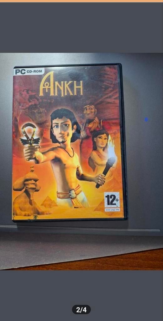 Ankh PC CD-ROM - Humoristisch Avontuur in Oud Egypte, Spelcomputers en Games, Games | Pc, Avontuur en Actie, Gebruikt, 1 speler