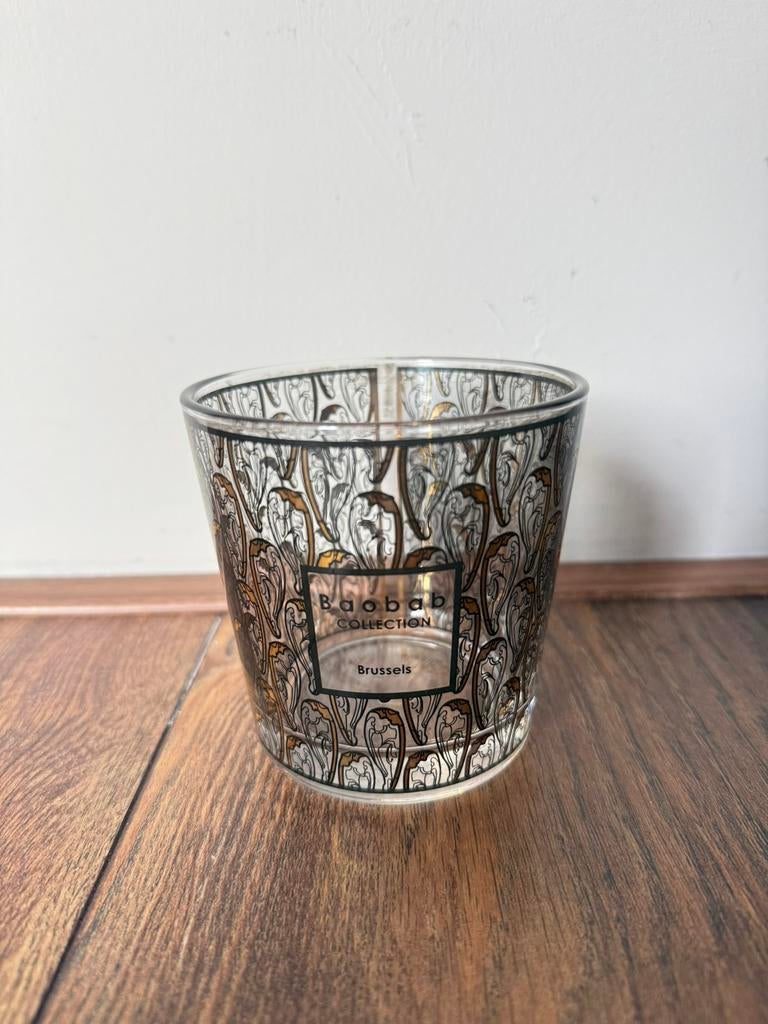 Baobab collection: Kaars my first Baobab Brussels, Ophalen of Verzenden, Zo goed als nieuw, Kandelaar, Minder dan 25 cm