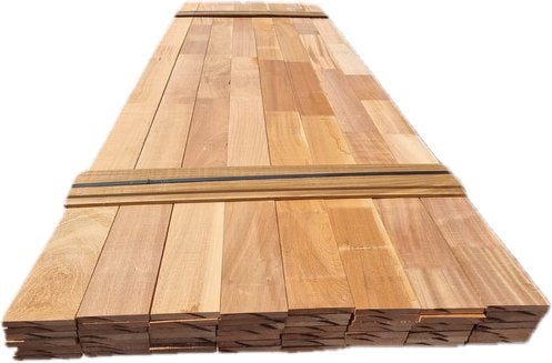 56 hardhouten planken 1.5x12.0 cm 2.90 m lang - nr: HP260, Ophalen, Planken, Nieuw, Hardhout