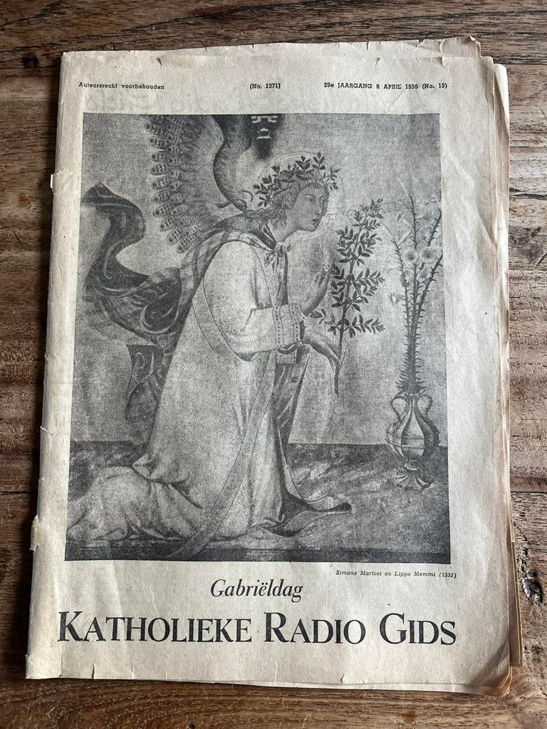 KRO gids 1956, Verzamelen, Tijdschriften, Kranten en Knipsels, Ophalen, 1940 tot 1960, Tijdschrift