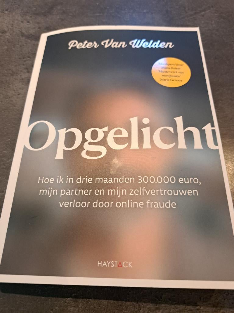 Opgelicht, Ophalen of Verzenden, Zo goed als nieuw, Peter van welden