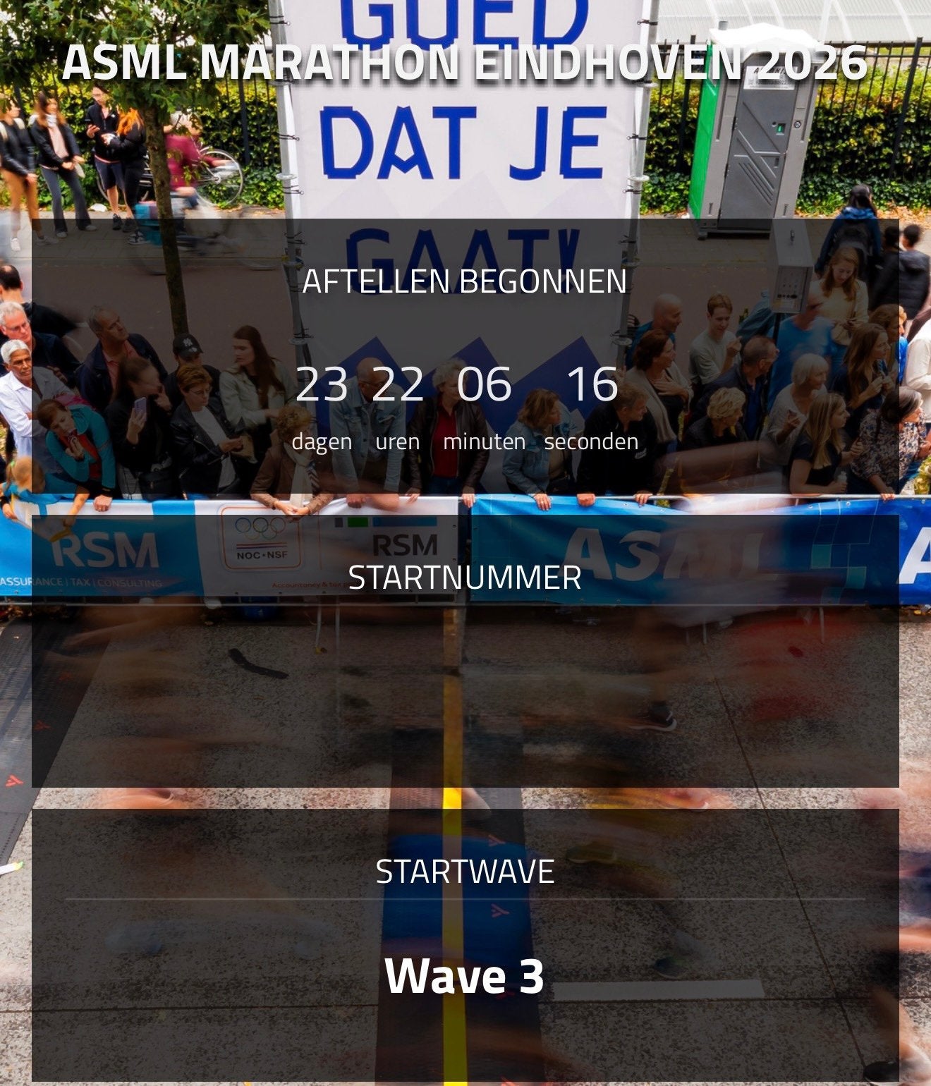 ASML Halve Marathon Eindhoven 2026 – 11 oktober, Overige merken, Overige typen, Nieuw, Ophalen of Verzenden