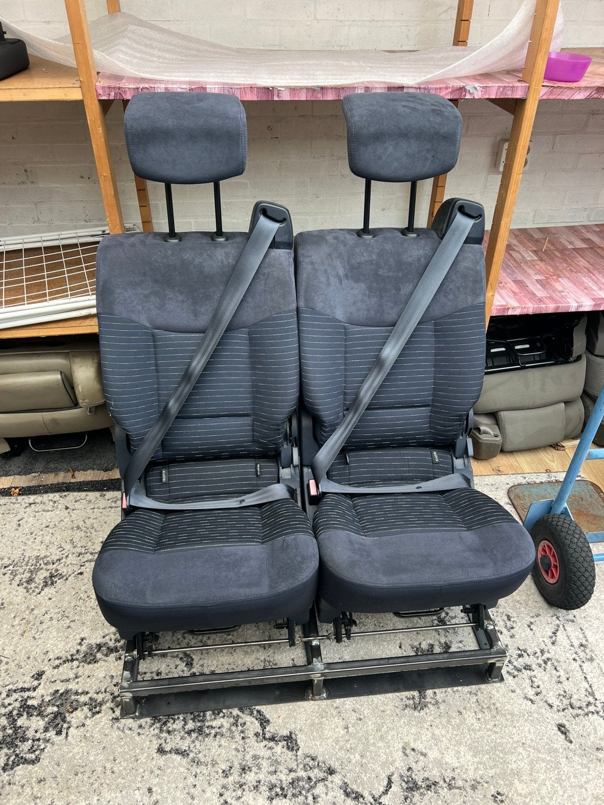 2 persoons bankje 3p gordels, Auto-onderdelen, Interieur en Bekleding, Ophalen