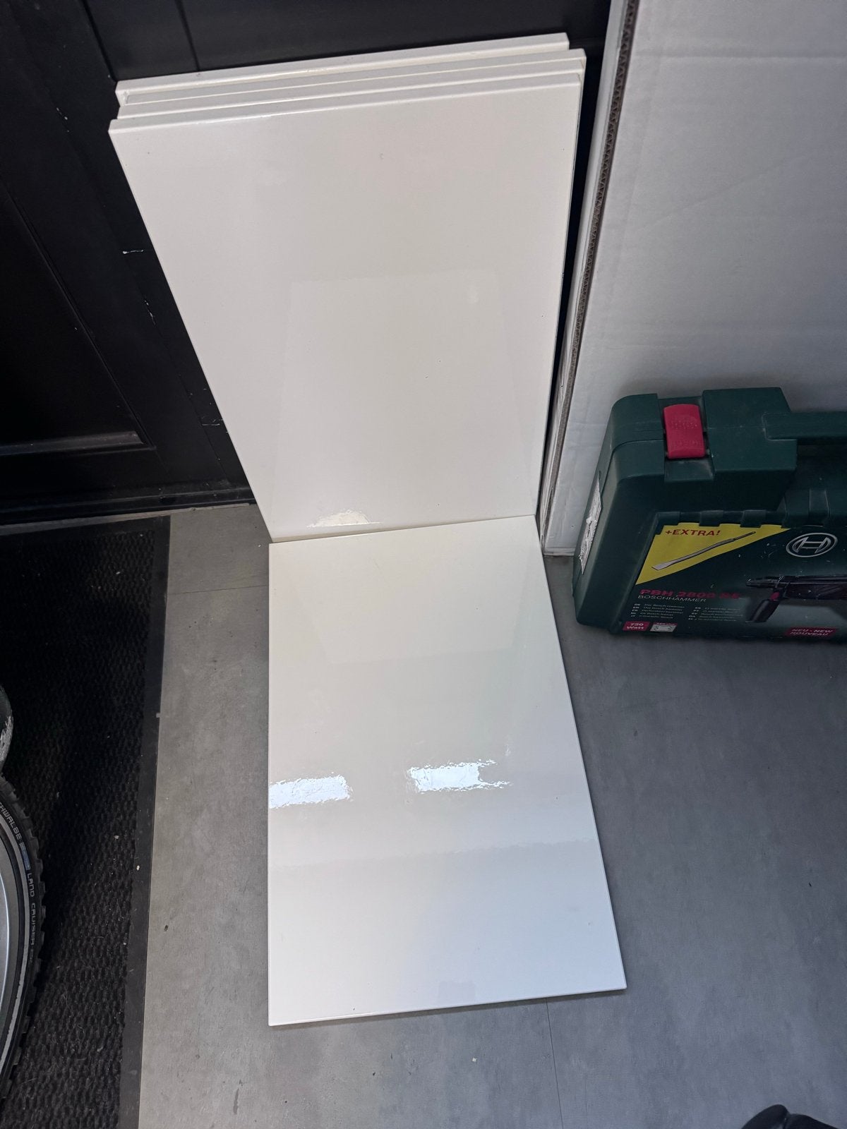 5x IKEA Besta Selsviken fronten wit hoogglans, Ophalen of Verzenden, Gebruikt
