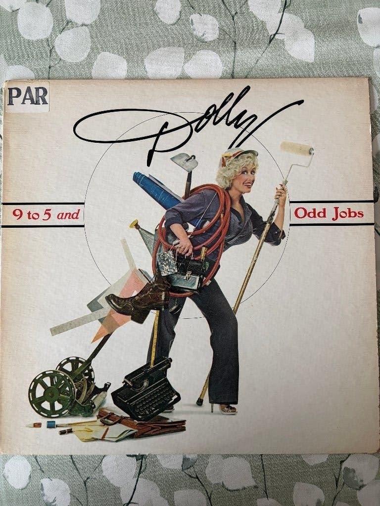 Dolly Parton - 9 to 5 and Odd Jobs LP, Cd's en Dvd's, LP, Gebruikt, Ophalen of Verzenden, 12 inch