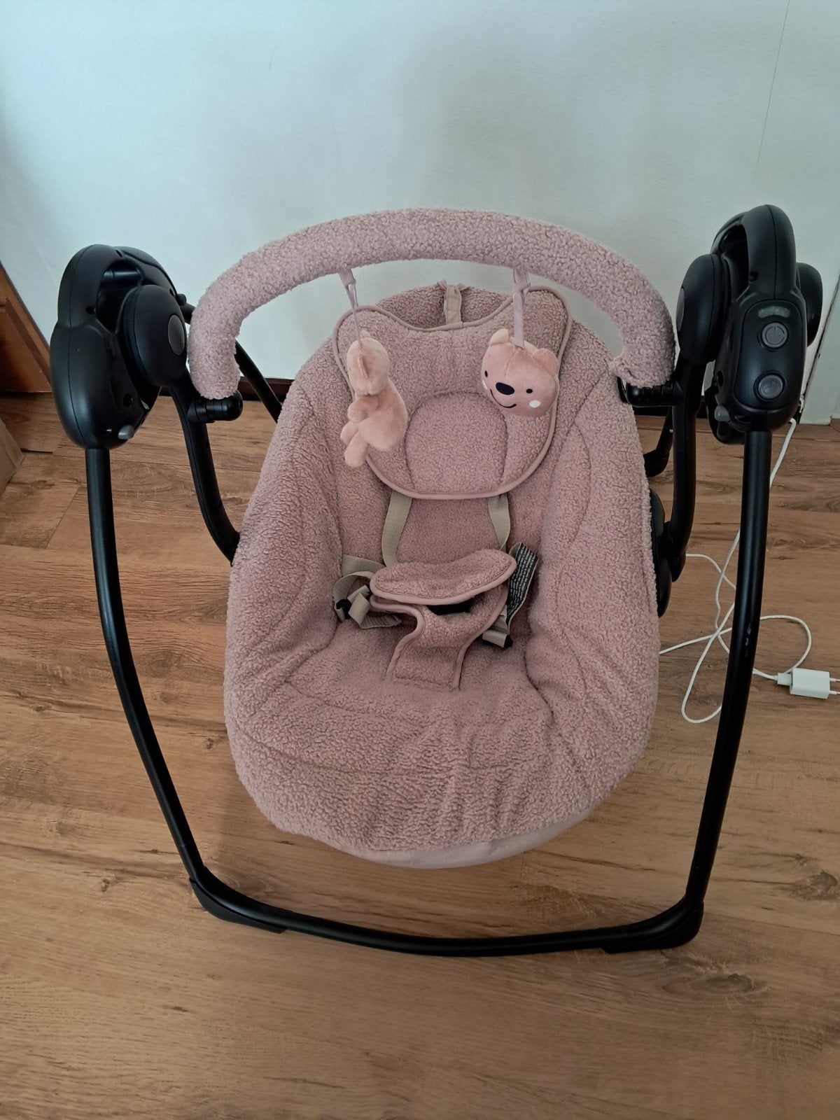 Roze teddy wipstoel, Ophalen, Zo goed als nieuw