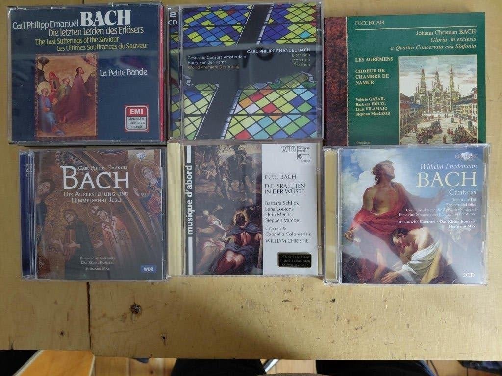 Zonen van J.S.Bach 7 cd´s, Kamermuziek, Ophalen of Verzenden, Zo goed als nieuw, Classicisme