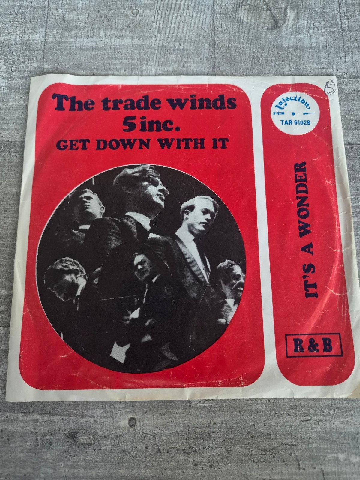 zeldzame oude single The trade winds 5 inc., Ophalen of Verzenden, Gebruikt, 7 inch, Overige genres