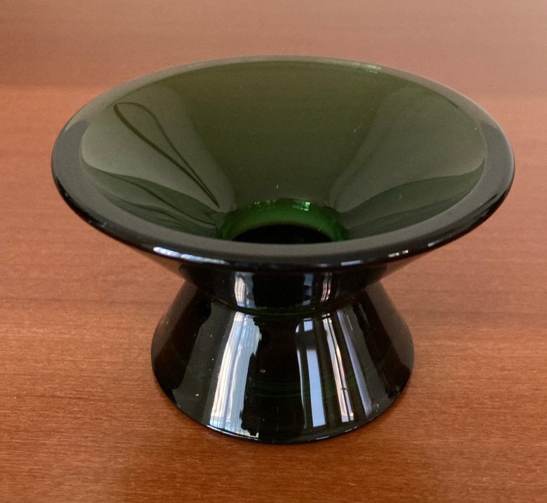 Iittala Kartio kandelaar, Ophalen of Verzenden, Zo goed als nieuw, Rond, Glas