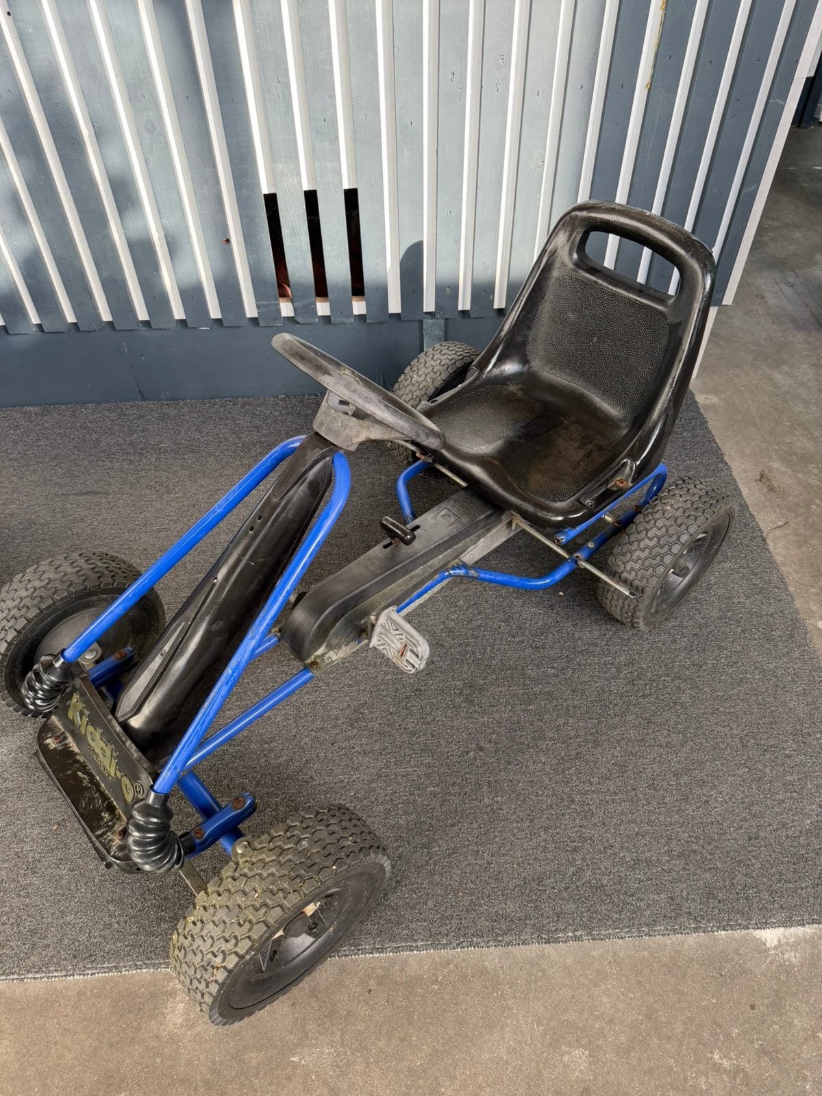 Skelter blauw  kiddi-o, Kinderen en Baby's, Ophalen of Verzenden, Zo goed als nieuw, Overige merken