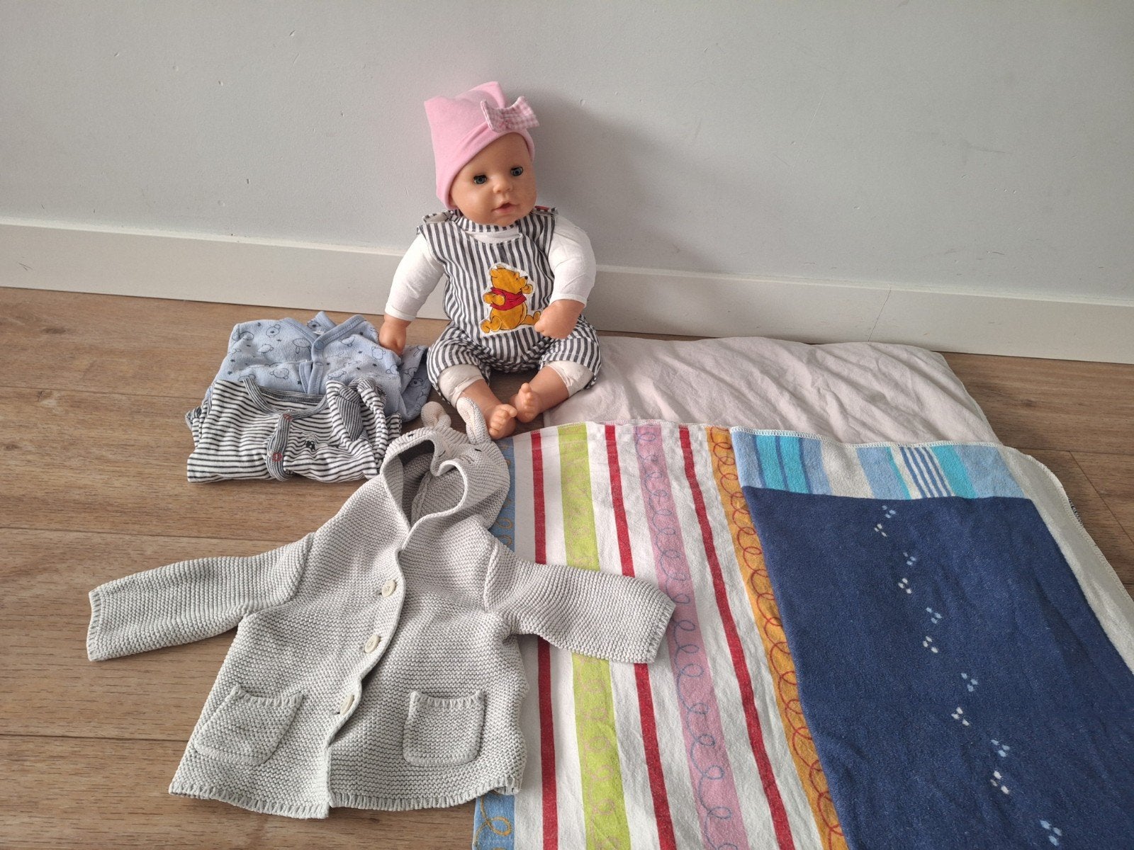 Baby Born Annabelle 43 cm met kleding en lakentjes, Ophalen, Gebruikt, Babypop