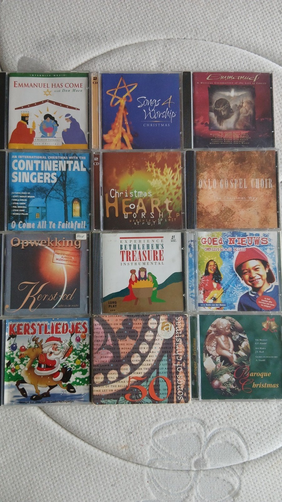 Christelijke kerst CD's - Diverse artiesten, Ophalen of Verzenden