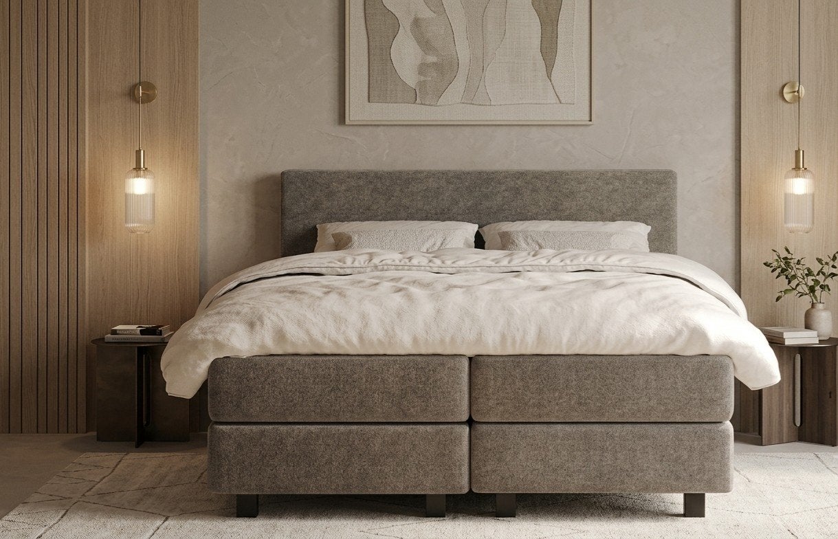 Modern Handgemaakt Boxspringbed – Luxe & Maatwerk Quality, Modern, Luxe, Ambachtelijk, Ophalen of Verzenden, Overige maten, 200 cm