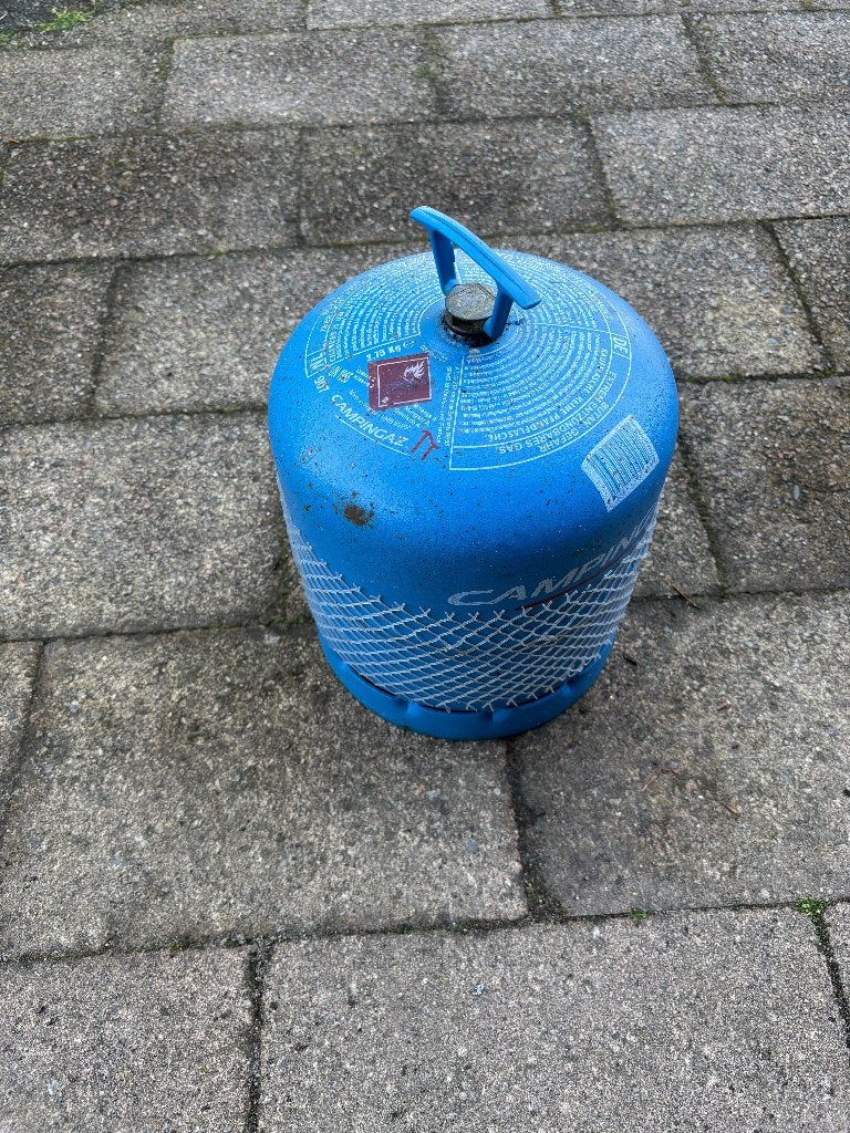 gasfles (leeg), Caravans en Kamperen, Kampeeraccessoires, Ophalen, Gebruikt
