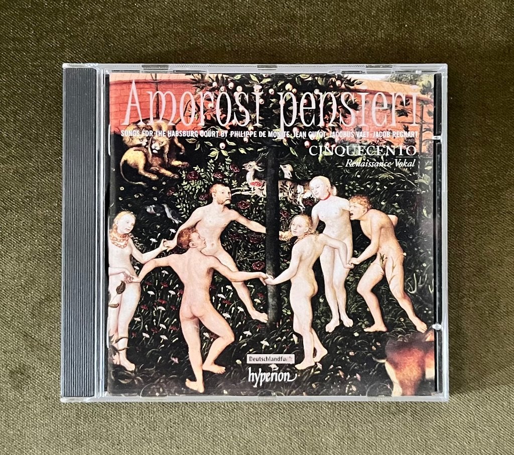 Amorosi Pensieri  -  Cinquecento, Zo goed als nieuw, Middeleeuwen en Renaissance, Ophalen of Verzenden, Album
