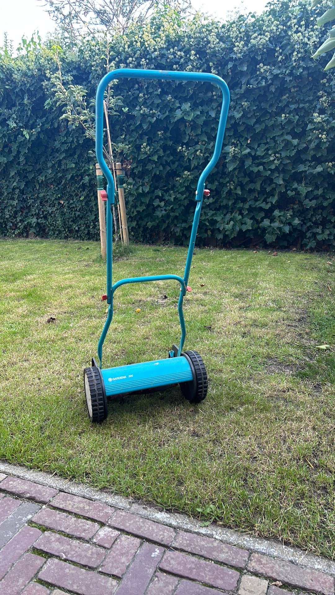 Gardena grasmaaier, Ophalen, Gebruikt, Handgrasmaaier, Balkmaaier