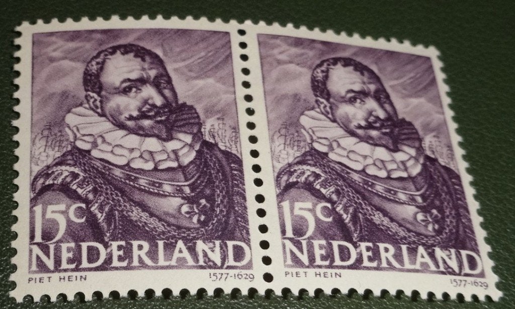 Zeeheld - 415 - 1943 - Paar - Piet Hein - PNe01-16, Postzegels en Munten, Postzegels | Nederland, Verzenden, Na 1940, Postfris