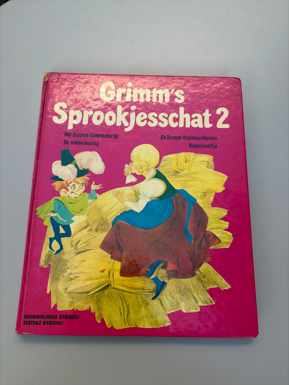 Grimm's Sprookjesschat 2 - Geïllustreerd Sprookjesboek, Boeken, Sprookjes en Fabels, Ophalen of Verzenden, Gelezen