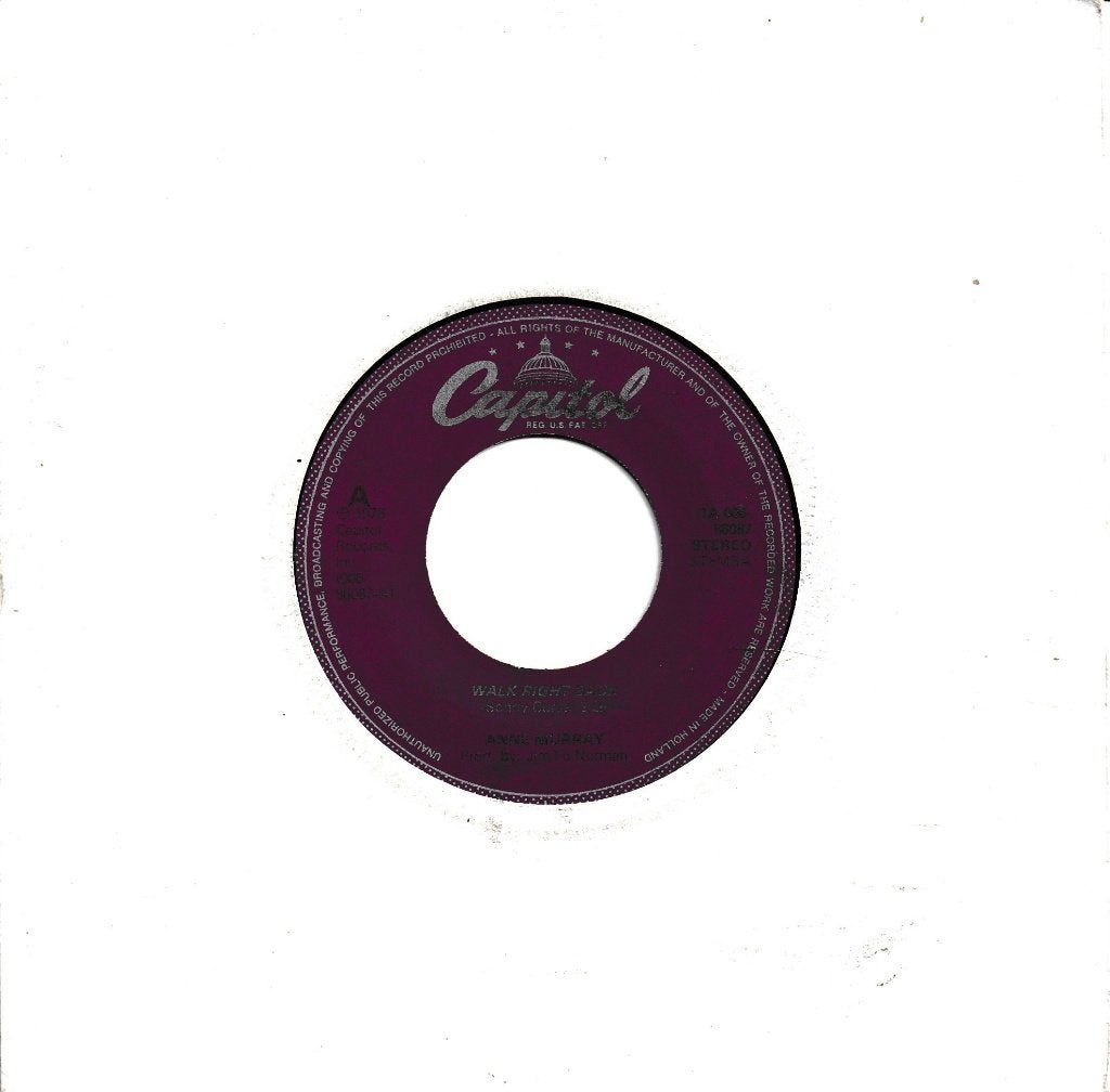 Anne Murray - Walk right back, Ophalen of Verzenden, Gebruikt, 7 inch, Pop