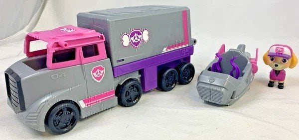 PAW Patrol Big Truck Pups Skye Vrachtwagen & Figuur & Drone, Coolsingel 104, 3011 AG Rotterdam, Netherlands, Verzenden, Zo goed als nieuw