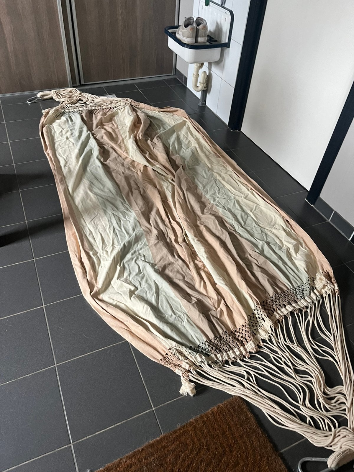 Hangmat hoge kwaliteit zgan, Ophalen of Verzenden, Zo goed als nieuw