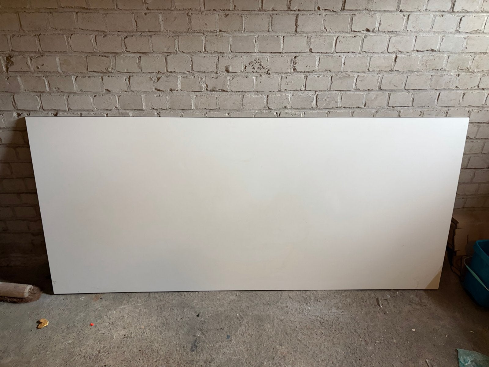 Witte Trespa plaat (Tafelblad) - 1x90x200 cm, Ophalen, Overige materialen, Gebruikt, 50 tot 100 cm