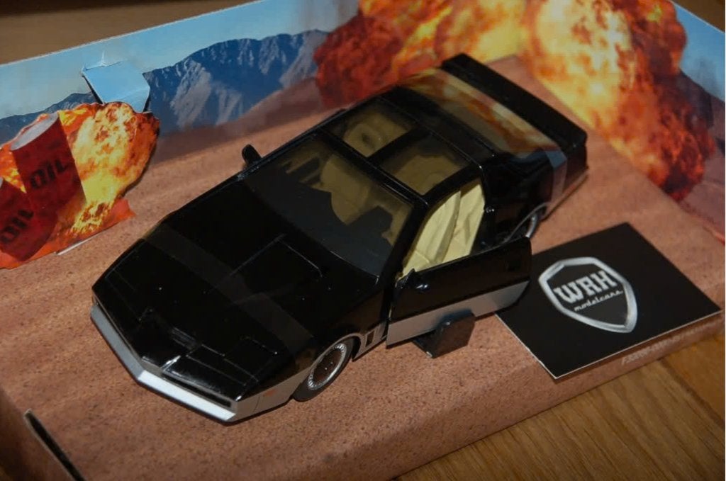 1:24 PONTIAC TRANS AM KNIGHT RIDER KARR Jada in box WRH, Hobby en Vrije tijd, Modelauto's | 1:24, Verzenden, Zo goed als nieuw