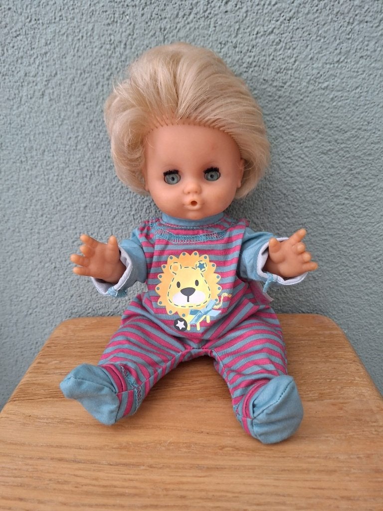 Pop soft 32 cm, Verzamelen, Poppen, Ophalen of Verzenden, Gebruikt, Pop