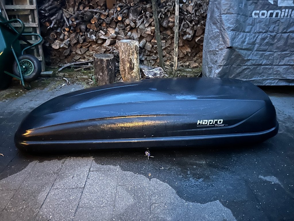 Dakkoffer Hapro Traxer, Auto diversen, Dakkoffers, Zo goed als nieuw, Ophalen