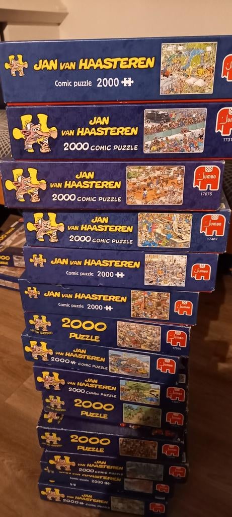 Puzzels 2000 stukjes jvh, Ophalen of Verzenden, Meer dan 1500 stukjes, Zo goed als nieuw