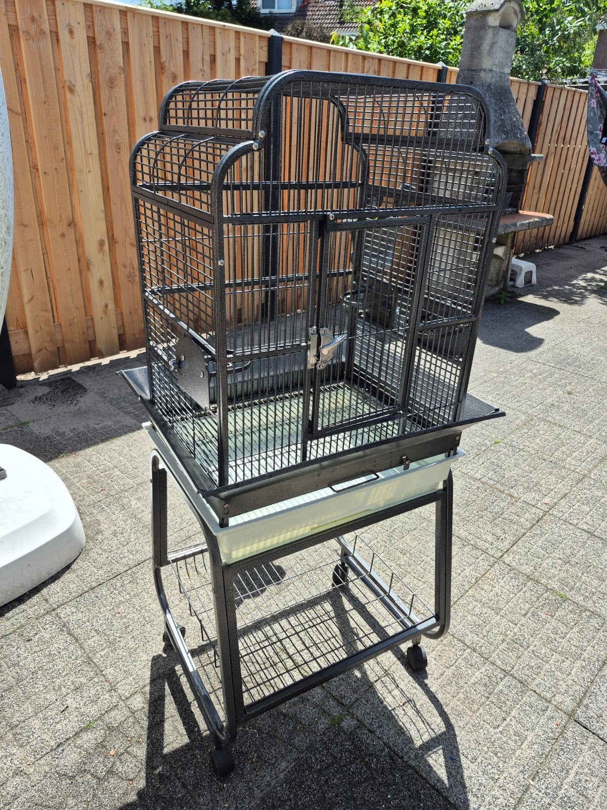 Papegaaien/ kromsnavels kooi, Dieren en Toebehoren, Ophalen, Metaal, Vogelkooi